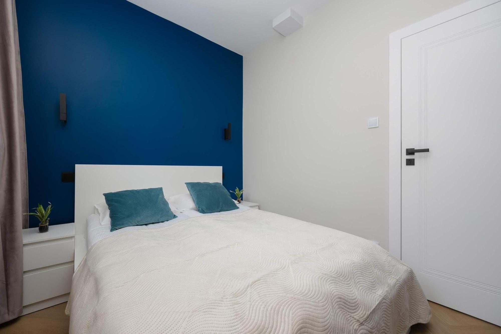 Apartament W Sercu Warszawy Biurko Do Pracy Zdalnej By Renters